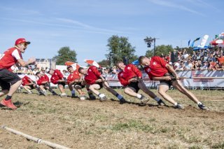 L'équipe de Suisse de tir à la corde a fait fort à Chengdu (archives). KEYSTONE/URS FLUEELER